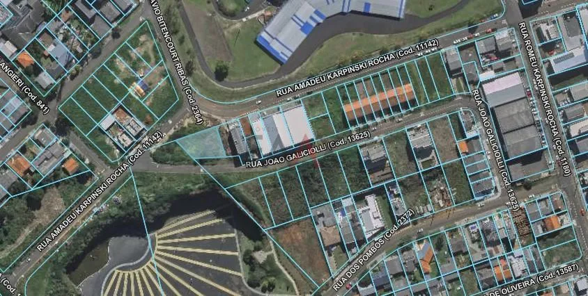 Imagem Terreno à Venda em Guarapuava - 597,82 m ao Lado da Praça da Fé