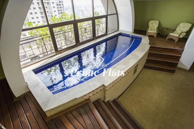 Imagem Flat disponível para venda no Estanplaza Paulista, com 32m², 1 dormitório e 1 vaga de garagem