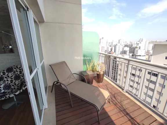 Imagem Apartamento para locação em Moema, 1 suíte, 1 banheiro, 2 vagas de garagem.