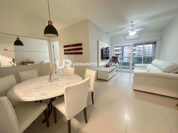 Imagem Apartamento com vista parcial para o mar e lazer completo na Riviera de São Lourenço