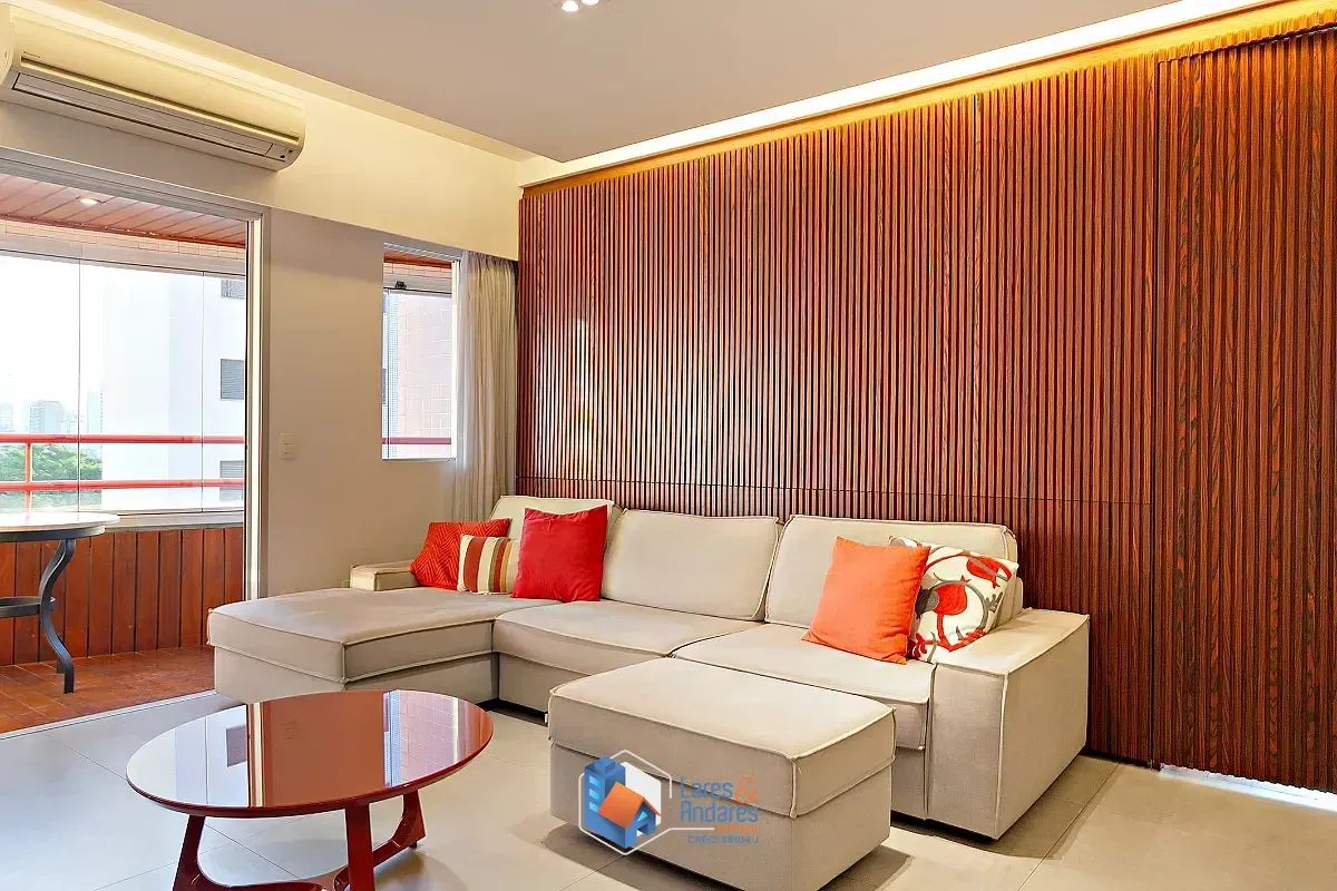 Imagem Apartamento para venda em Indianópolis com 2 quartos, sendo 1 suíte, 90m²