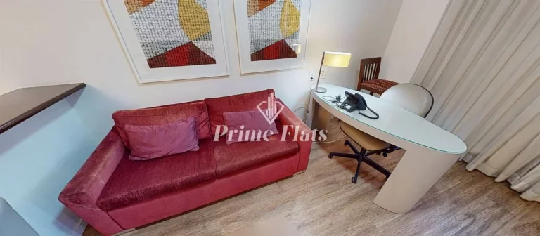 Imagem Flat disponível para venda no Quality Suites Alphaville, com 39m², 1 dormitório e 1 vaga