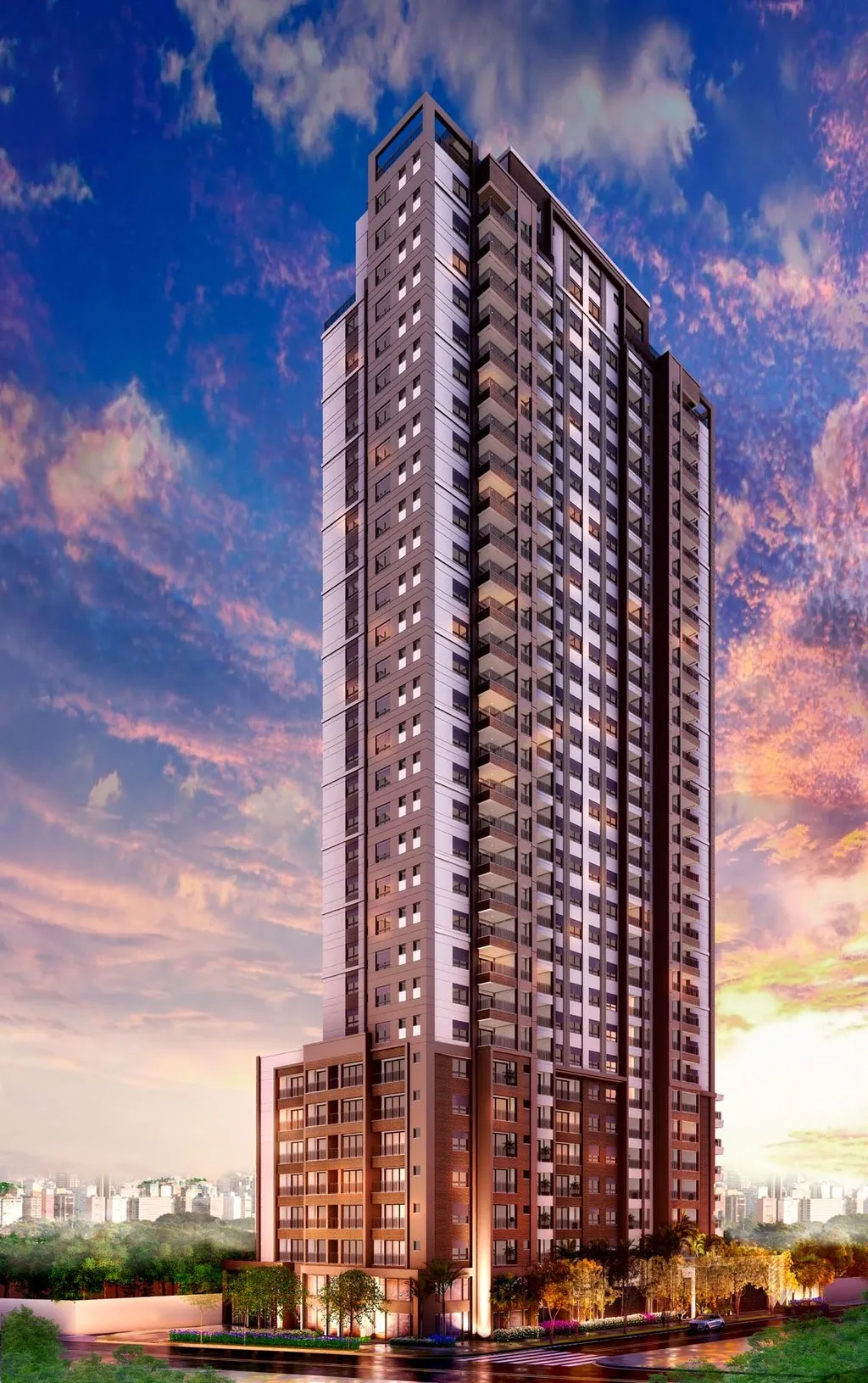 Foto do imóvel Apartamento à venda em São Paulo, Brooklin Paulista, com 2 quartos, 70.05m2