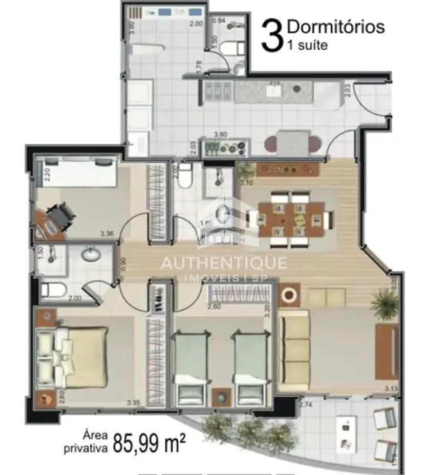 Imagem Horizon Condomínio &amp; Lazer Vila Gumercindo - Apartamento à venda no bairro Vila Gumercindo - São Paulo/SP, Zona Sul