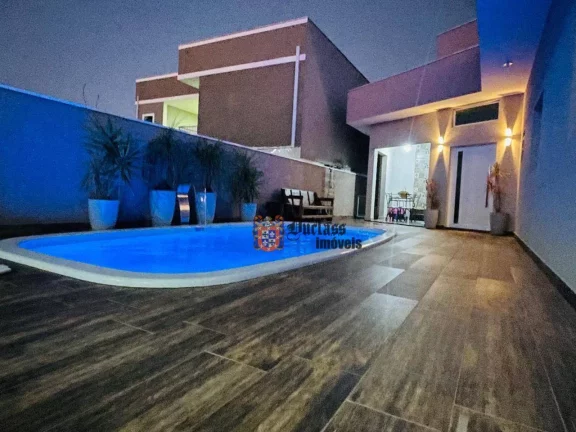 Imagem Casa com 3 dormitórios à venda, 148 m² por R$ 809.000 - Jardim Vista Alegre - Bragança Paulista/SP
