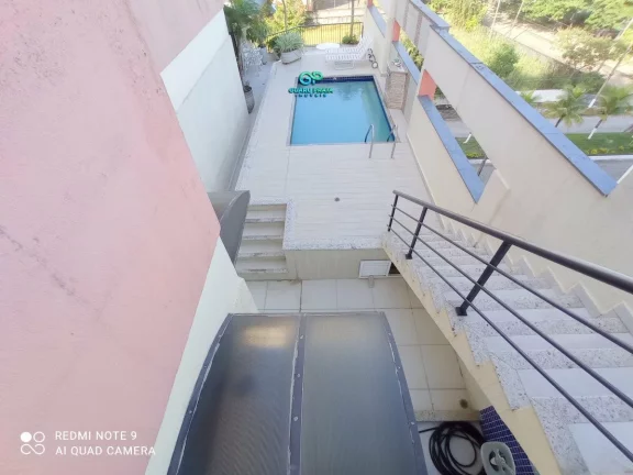 Imagem 3 dormitórios com armários, sendo 2 suítes, sala ampla para 2 ambientes com sacada, despensa, banheiro social, lavabo, cozinha com armários planejados