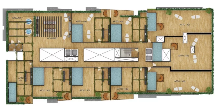 Imagem COBERTURA RESIDENCIAL em Cabedelo - PB, Areia Dourada