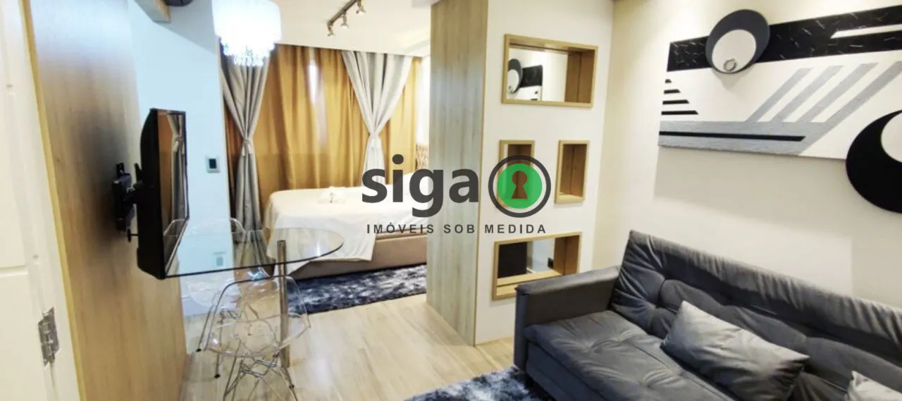 Foto do imóvel Apartamento 35m² para locação mobiliado, localizado no Bela Vista, São Paulo