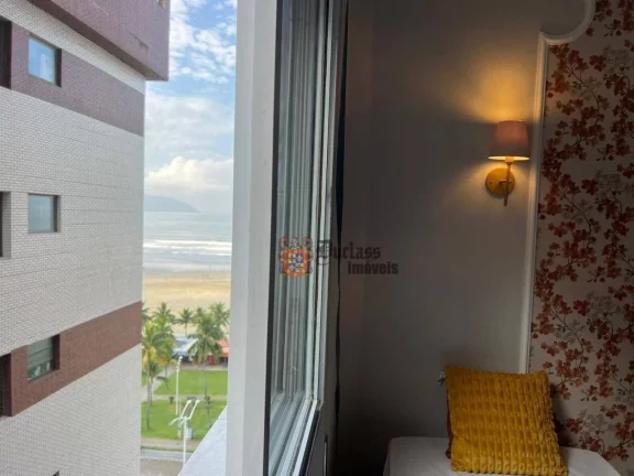 Imagem Apartamento com 2 dormitórios à venda, 64 m² por R$ 375.000 - Itararé - São Vicente/SP