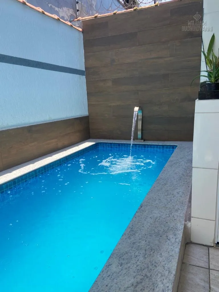 Imagem Casa térrea 2 dormitórios com piscina em Mongaguá