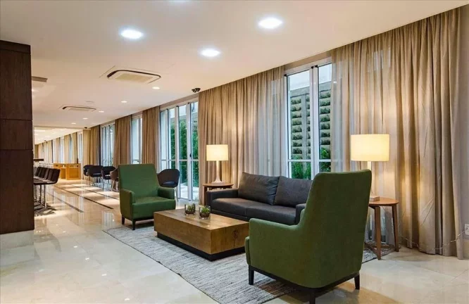 Imagem Flat disponível para venda no Estanconfor Villa Paulista, com 38m², 1 dormitório e 1 vaga