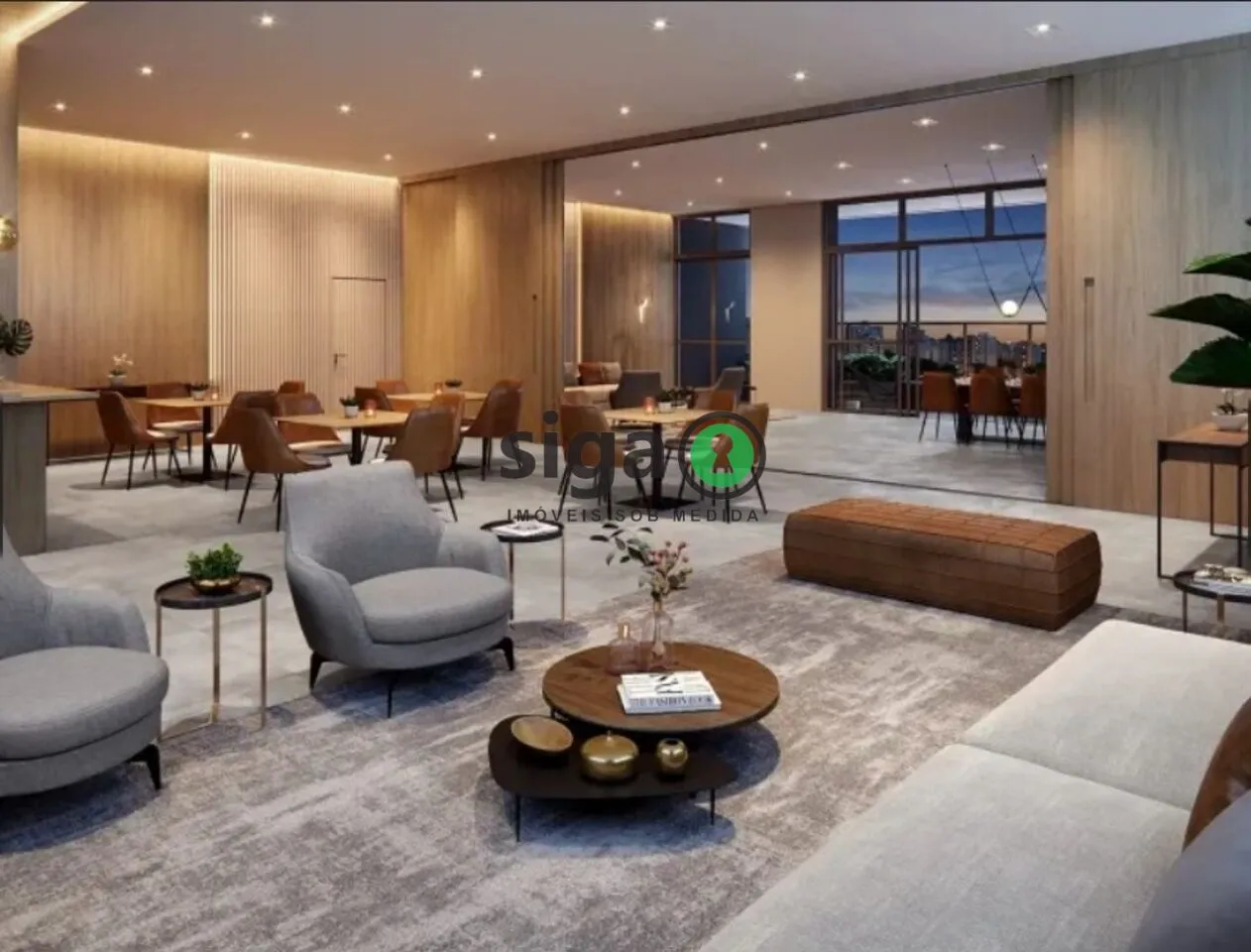 Imagem Apartamento á Venda - 81m², 2 suítes, 1 vaga - MOBILIADO