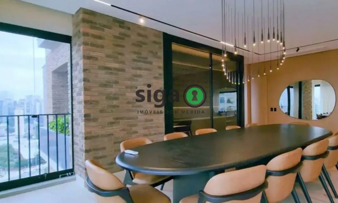 Imagem Belíssimo apto com 303m², para venda , mobiliado, na Vila Nova conceição, 5 suites, 4 vagas