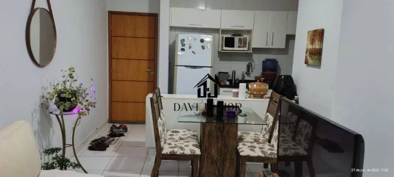 Imagem Apartamento mobiliado com 2 dormitórios à venda, 52 m² por R$ 375.000 - Bairro da Vossoroca - Sorocaba/SP