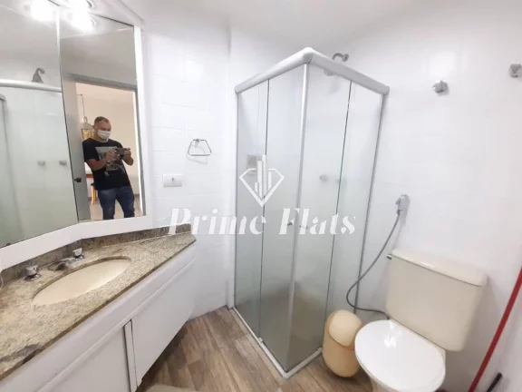 Imagem Flat disponível para locação no Columbia Residence, com 38m², 1 dormitório e 1 vaga