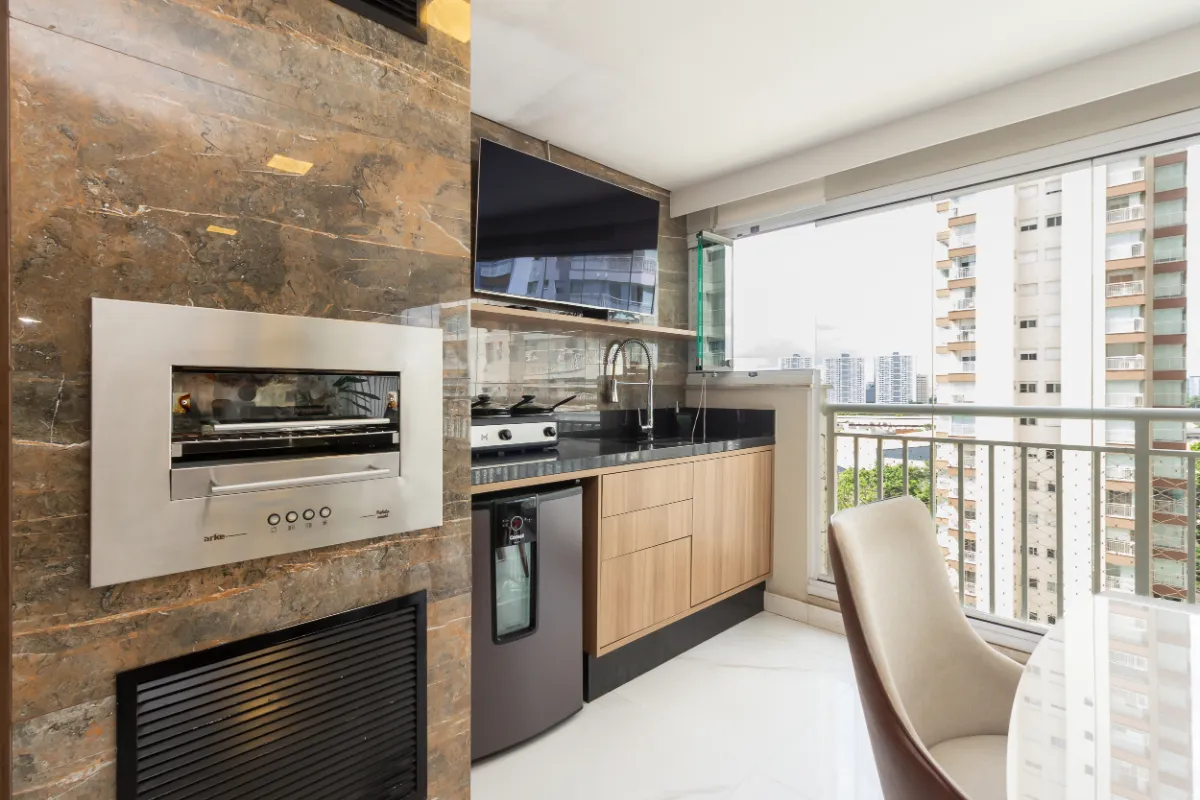 Imagem Apartamento para venda em Vila Anastácio com 3 quartos, sendo 3 suítes, 136m2
