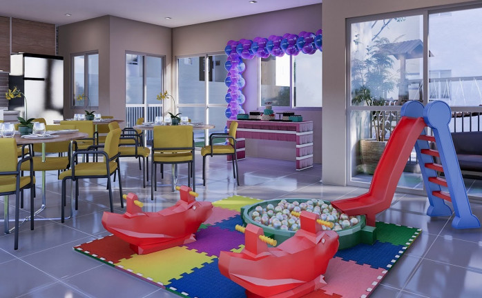 Apartamento com 2 Quartos à Venda, 52 m² em Jardim de Lourdes - Embu das Artes