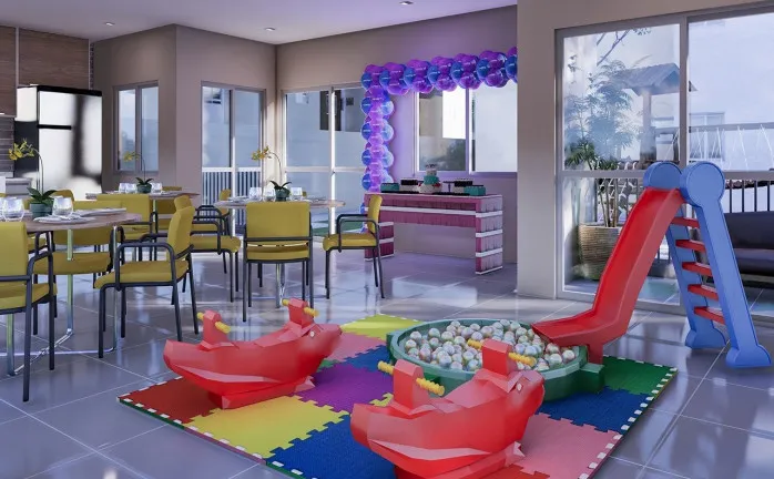 Apartamento com 2 Quartos à Venda, 52 m² em Jardim de Lourdes - Embu das Artes