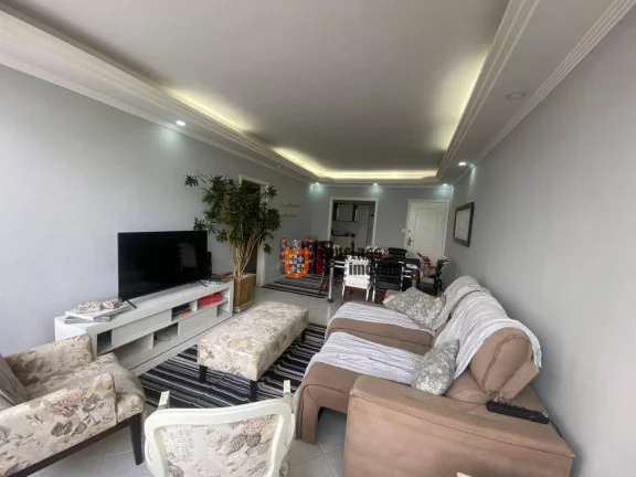 Imagem Apartamento com 2 dormitórios à venda, 110 m² por R$ 450.000,00 - Gonzaguinha - São Vicente/SP