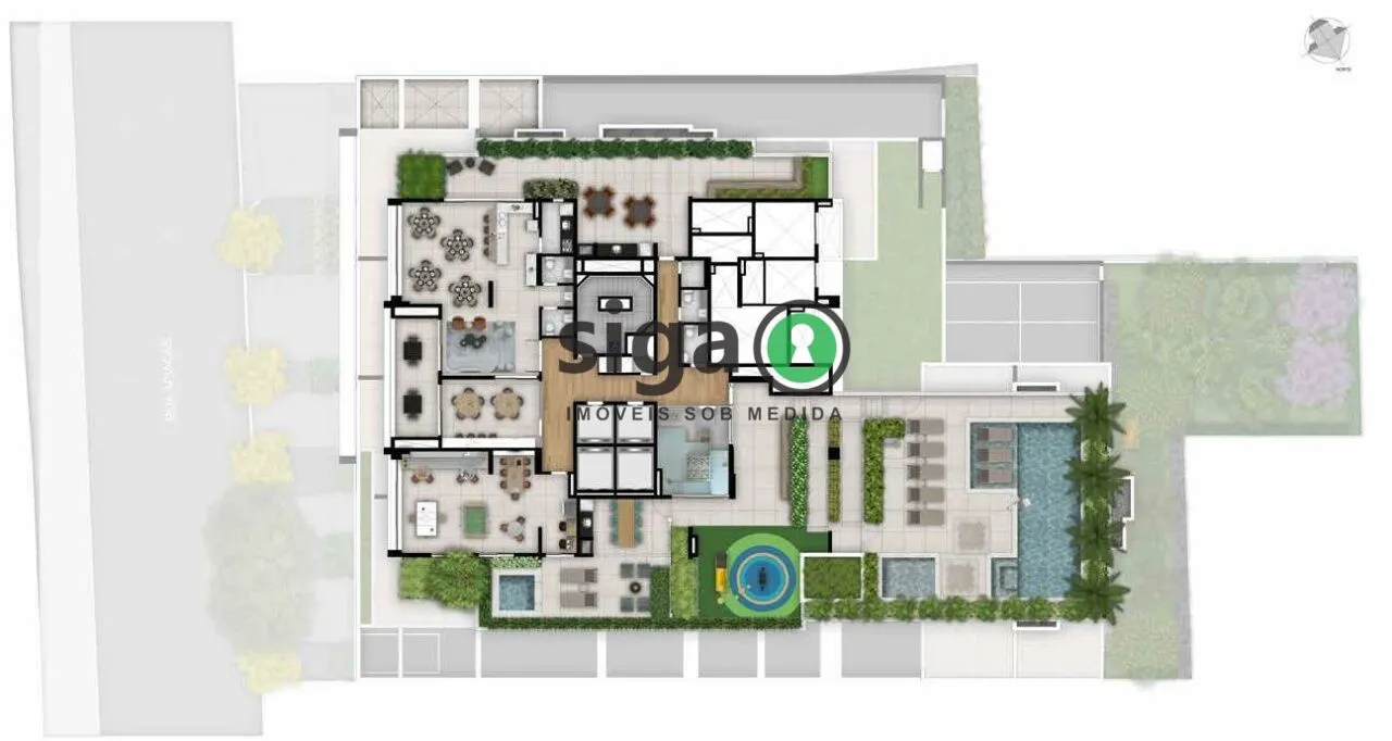 Imagem Think Apiacás: 97m² de luxo, exclusividade e sofisticação