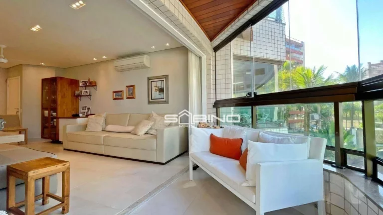 Imagem Apartamento Pé na Areia à venda, com 3 dormitórios 2 suítes 107m² - Riviera de São Lourenço, Bertioga SP