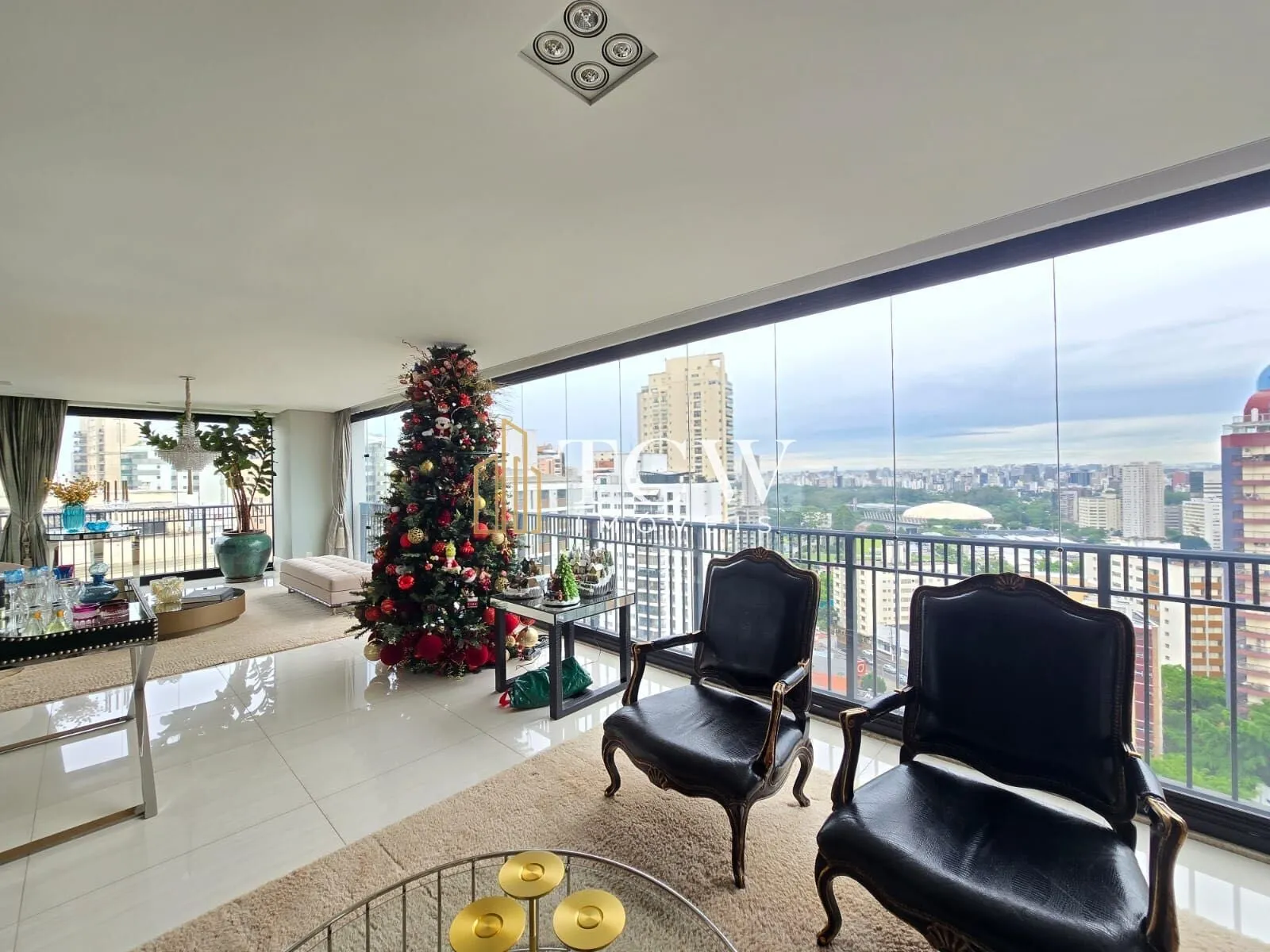 Imagem Apartamento Alto Padrão à Venda na Vila Mariana | 310m² | 4 Suítes | Vista para o Parque Ibirapuera | 5 Vagas