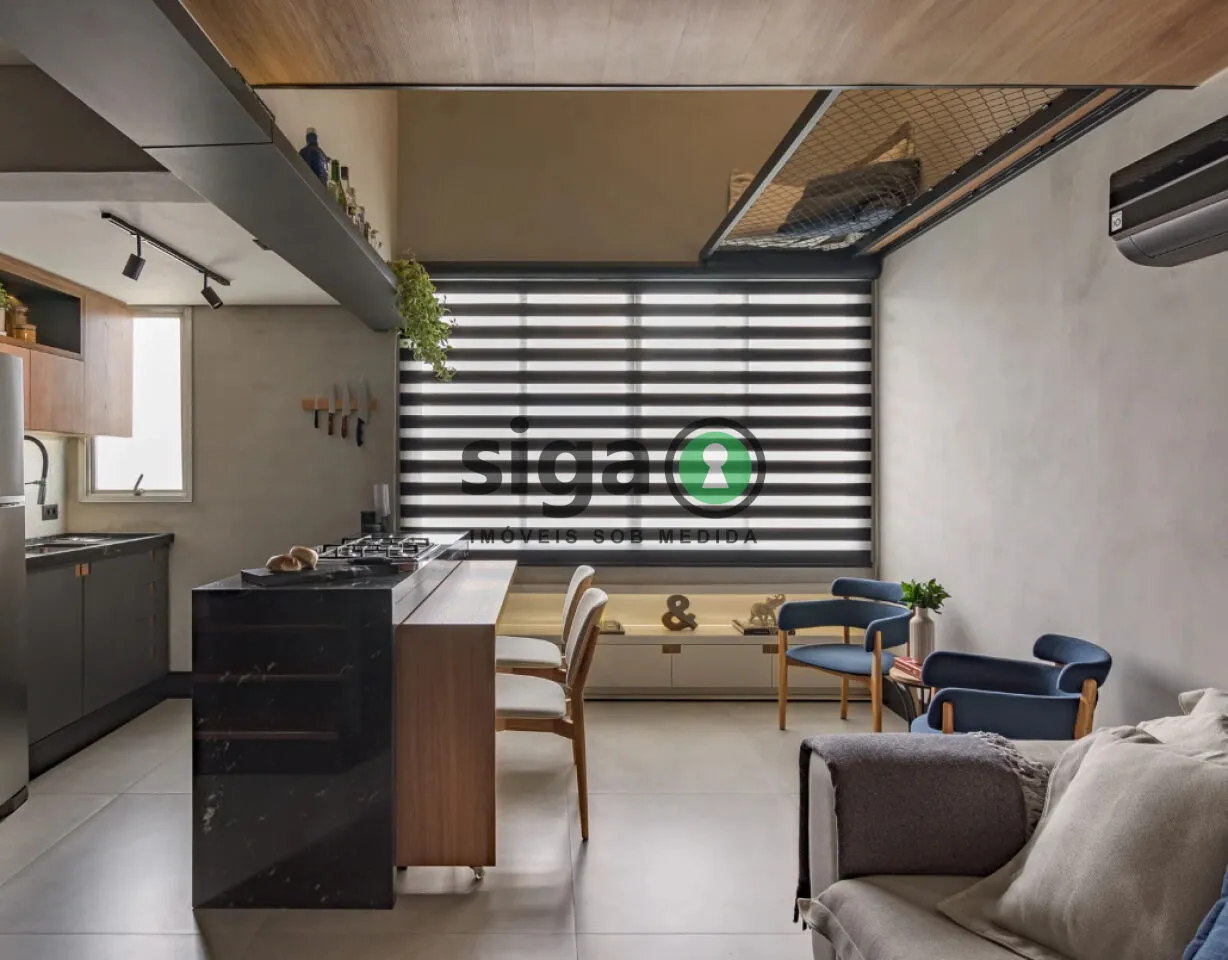 Imagem Duplex com 1 quarto e 1 vaga no Brooklin para venda ou locação