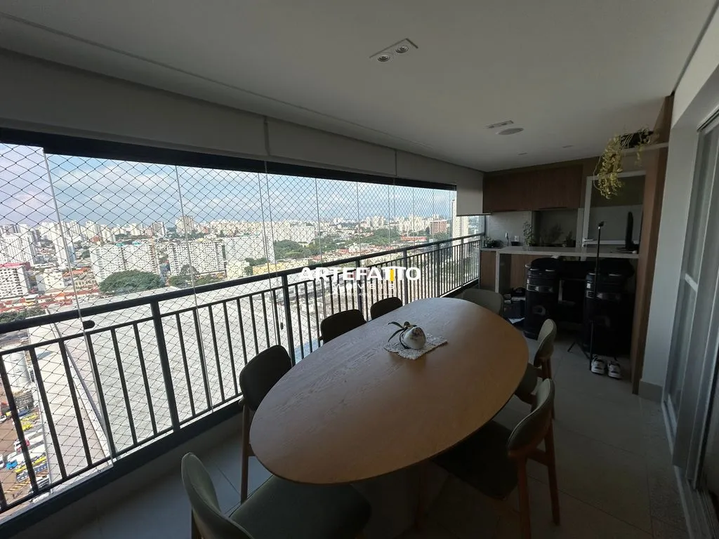 Imagem Andar alto , Apto com 136m2 , 3 suítes, planejados e 2 vagas fixas cobertas