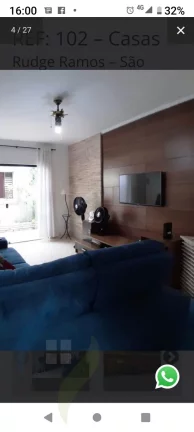 Imagem Casa de 4 dormitórios sendo 1 suíte, 4 banheiros, 2 vagas com 211m² em Rudge Ramos, São Bernardo do Campo