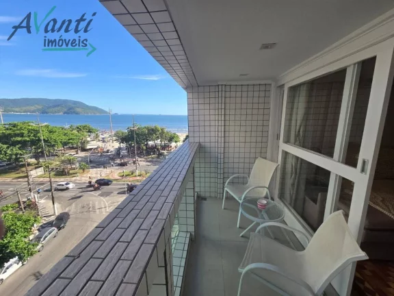 Imagem Apartamento à Venda no Boqueirão, Santos – Vista Mar, 1 Dorm, 2 Banheiros, 1 Vaga