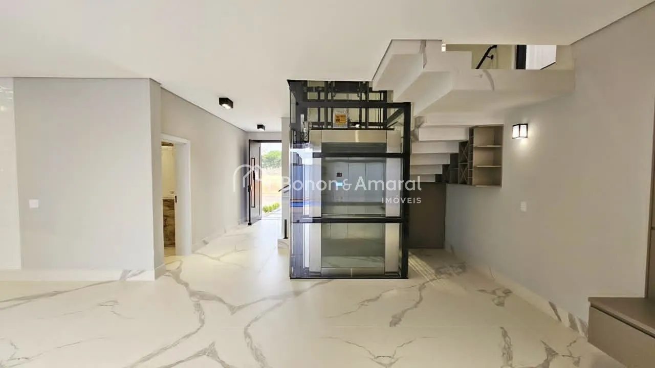 Imagem Sobrado à venda com elevador no Condomínio Royal Garden, Parque Brasil 500, Paulínia