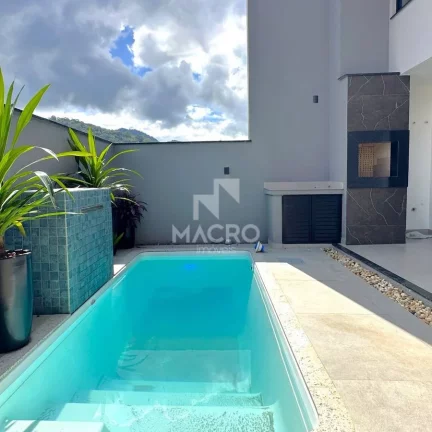 Imagem Geminado Duplex com Piscina | Três Rios do Norte | 3 quartos (1 suíte) | 165m²