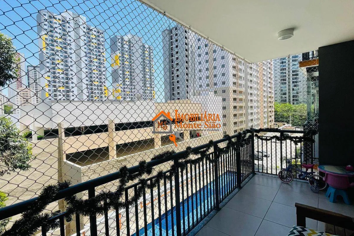 Imagem Apartamento com 3 dormitórios à venda, 75 m² por R$ 590.000 - Picanço - Guarulhos/SP