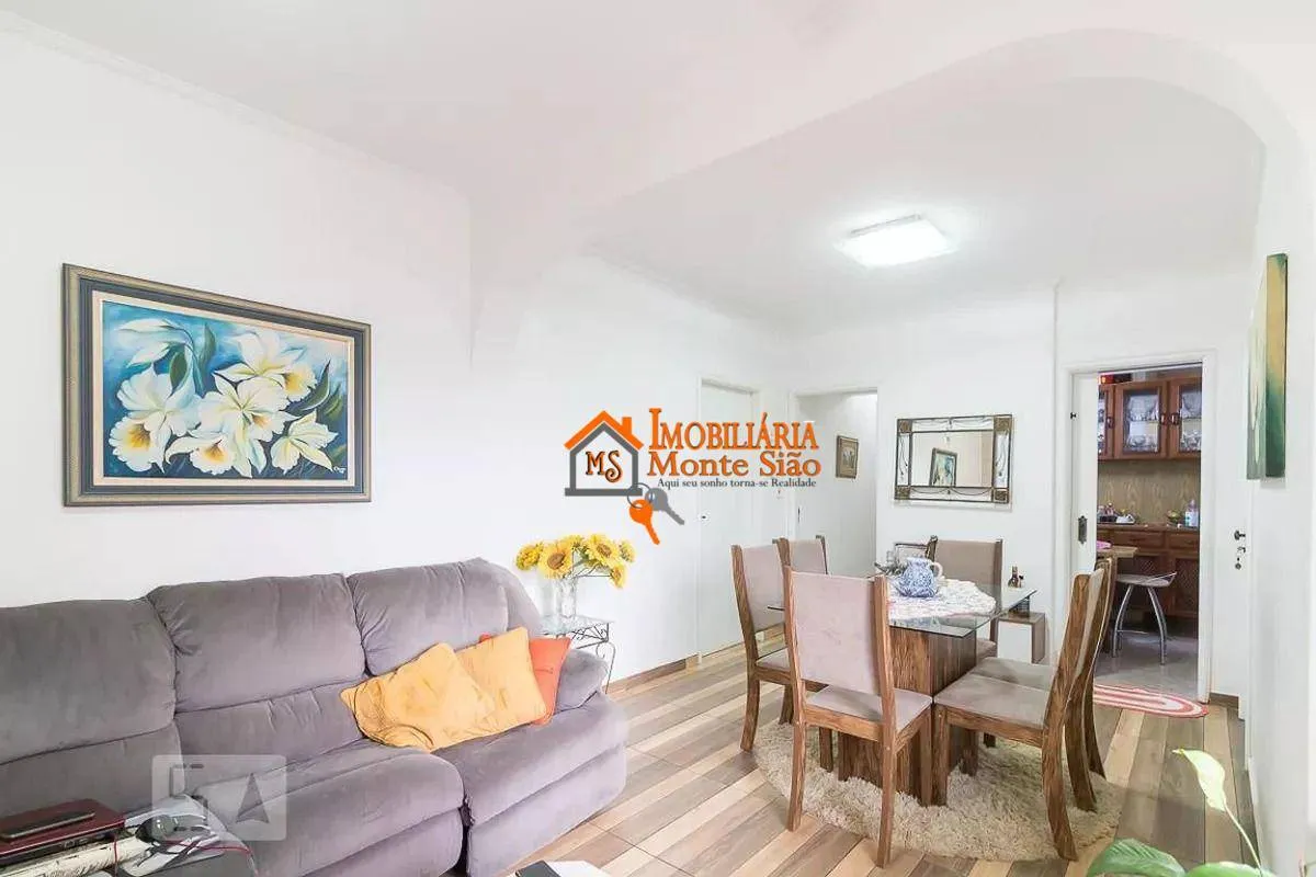 Imagem Apartamento com 3 dormitórios à venda, 95 m² por R$ 530.000,00 - Jardim Barbosa - Guarulhos/SP