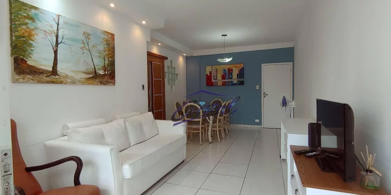 Foto do imóvel Apartamento com 3 quartos (2 suítes) à venda, 95 m² - Astúrias - Guarujá/SP