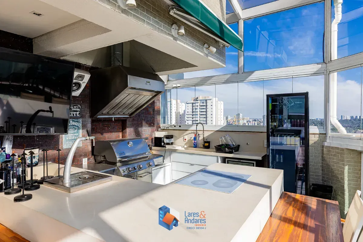 Imagem Cobertura para venda em Campo Belo com 4 quartos, sendo 3 suítes, 386m²
