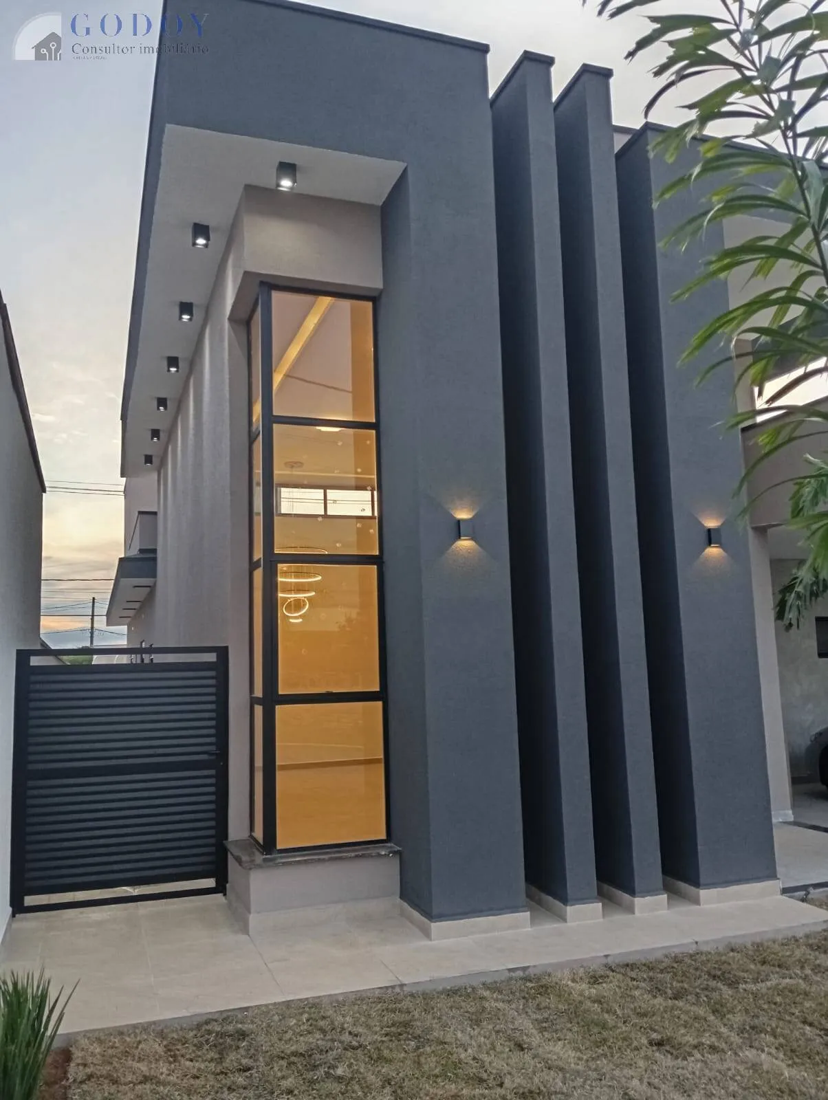 Imagem Residência Moderna com Área Gourmet, Piscina e 3 Suítes