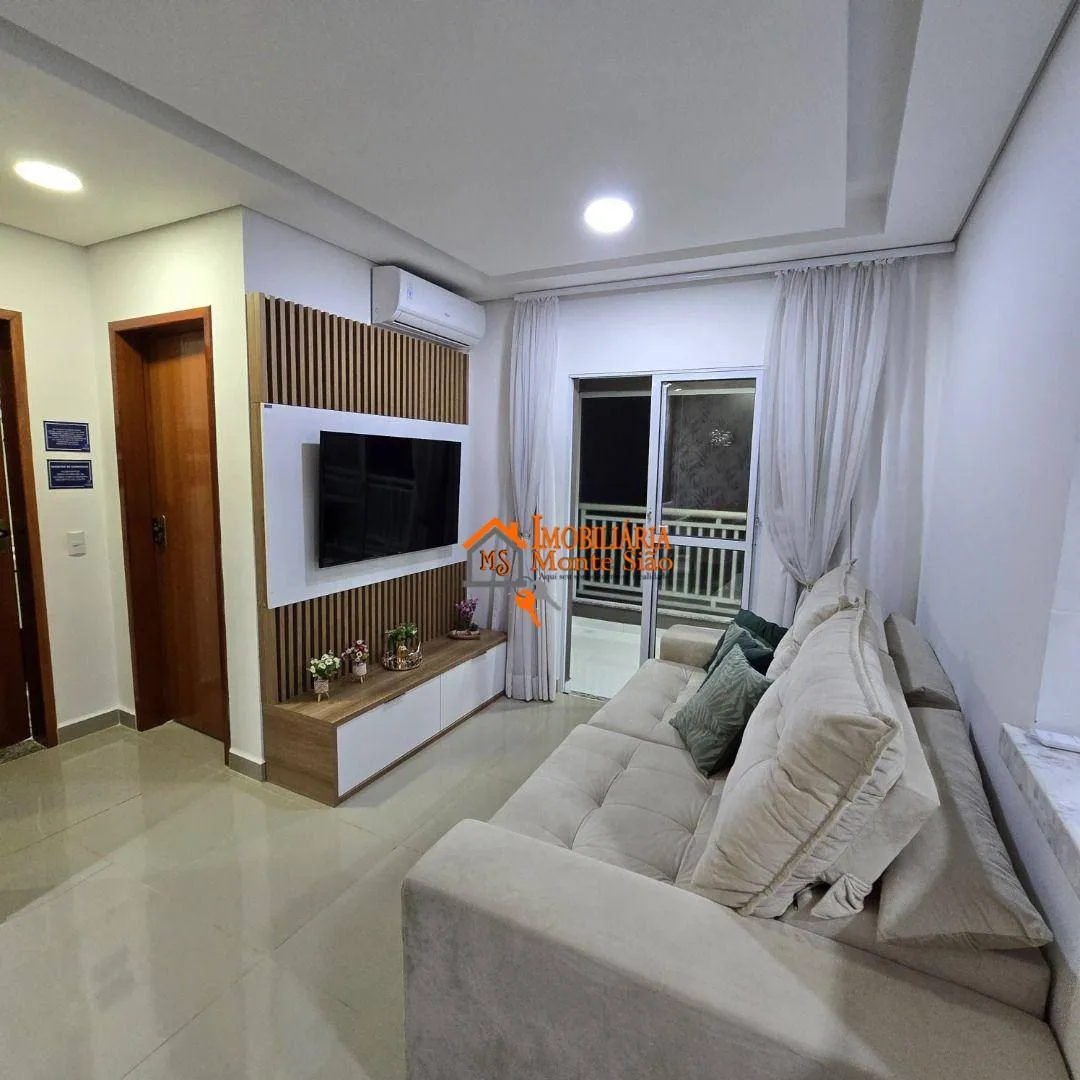 Imagem Apartamento com 2 dormitórios à venda, 59 m² por R$ 470.000,00 - Vila Nova Bonsucesso - Guarulhos/SP