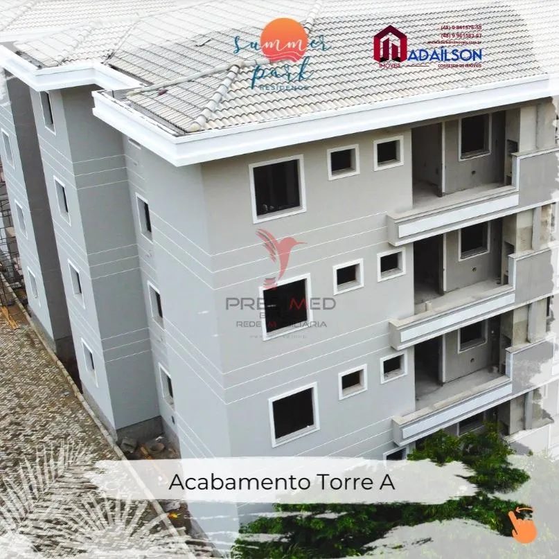 Imagem Apartamentos em Floripa SC com 2 Dormitórios - Summer Park Residence a partir R$ 409.780