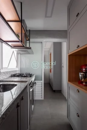 Imagem Impecável! Excelente localização na Vl Romana Pronto para morar, muito bem decorado com ar condic...