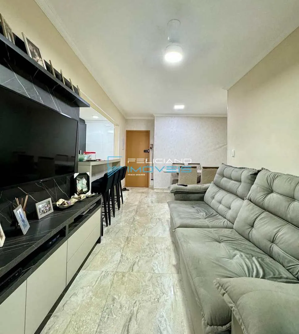 Foto do imóvel Apartamento com 2 quartos, Caiçara, Praia Grande - R$ 629 mil, Cod: 3552 em Avenida Nossa Senhora de Fátima