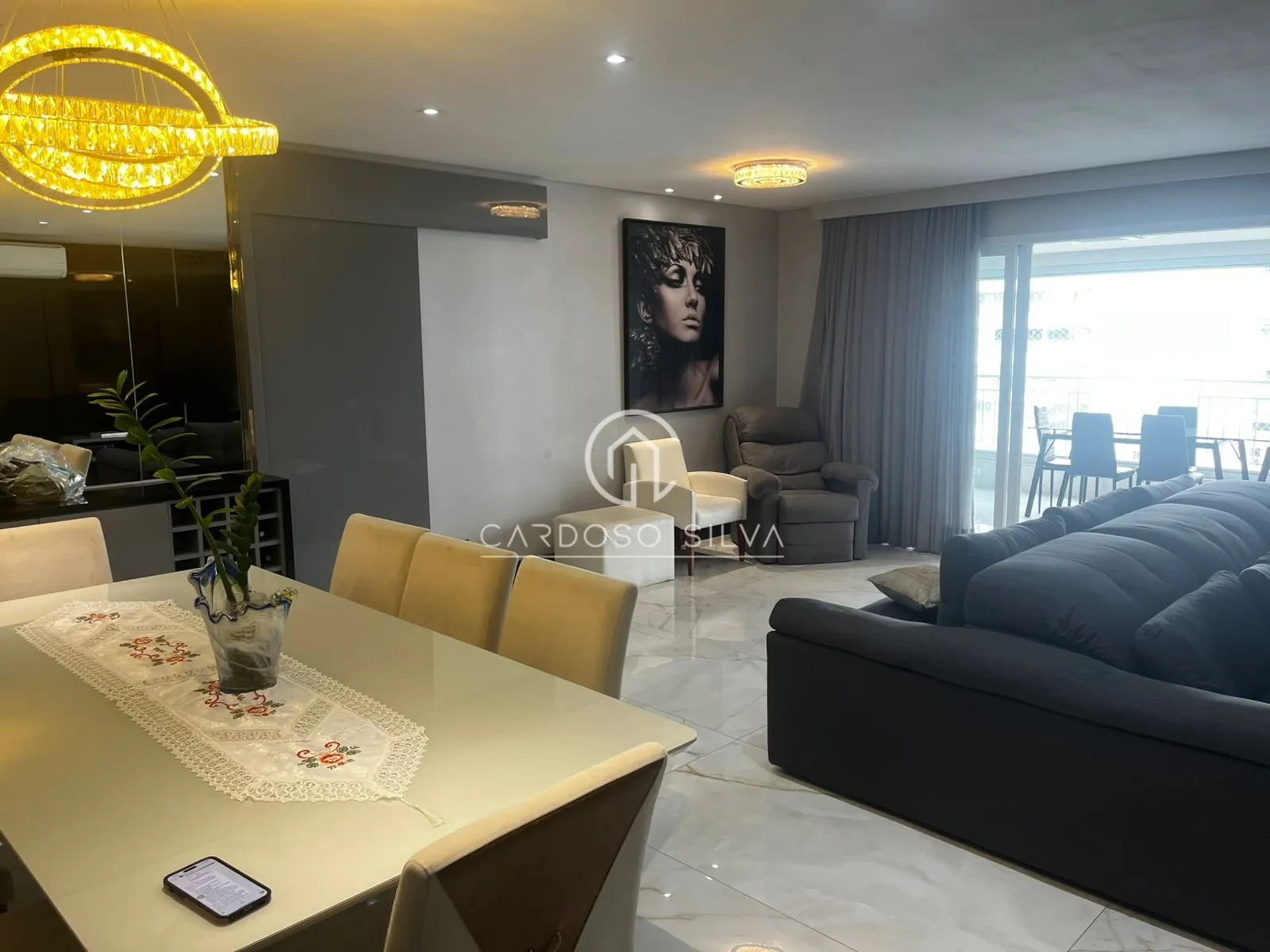 Imagem Apartamento de 198m2 no Condomínio Premier Espaço Cerâmica em São Caetano do Sul
