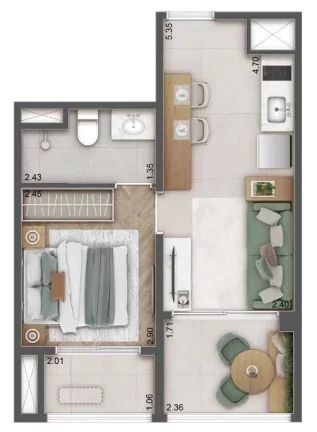 Imagem Apartamento à venda no bairro Jardim das Acácias - São Paulo/SP