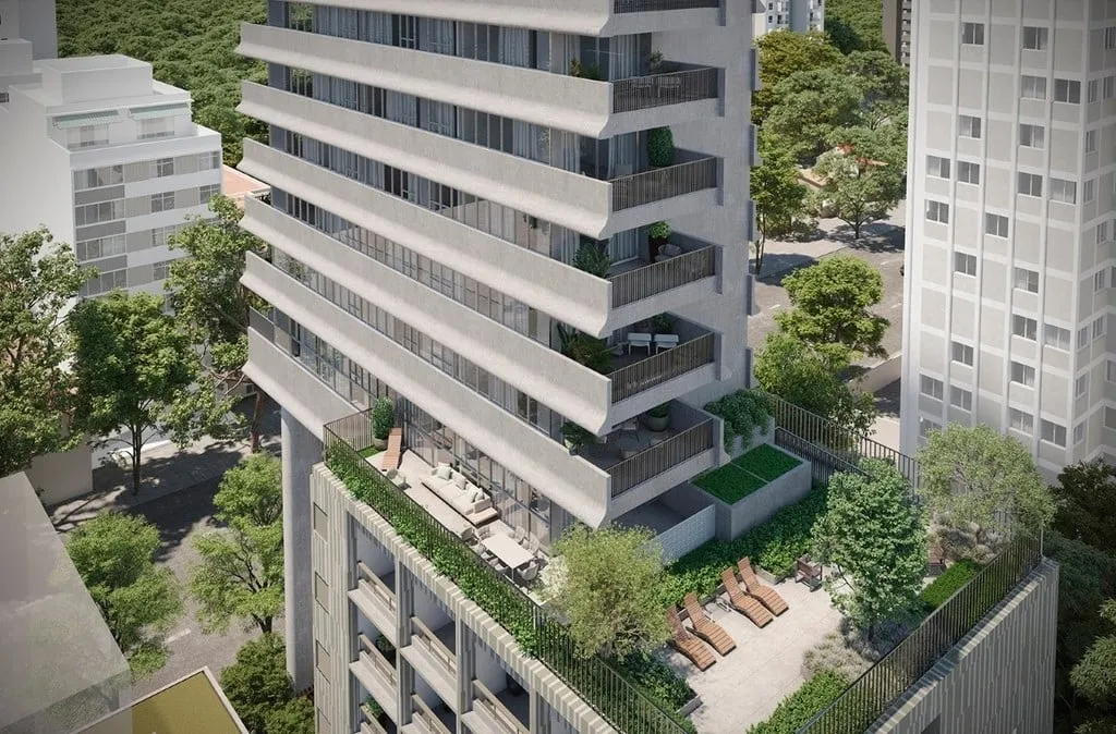 Imagem Empreendimento localizado na parte mais exclusiva dos Jardins. O condomínio é composto por duas to...