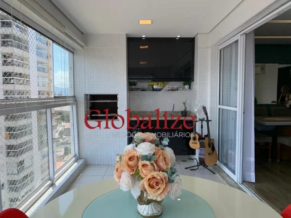 Imagem Apartamento de 3 dormitórios e 2 vagas demarcadas no bairro Ponta da Praia em Santos por R$1.170.000,00
