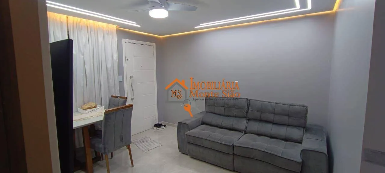 Imagem Apartamento com 2 dormitórios à venda, 48 m² por R$ 320.000,00 - Jardim Valéria - Guarulhos/SP