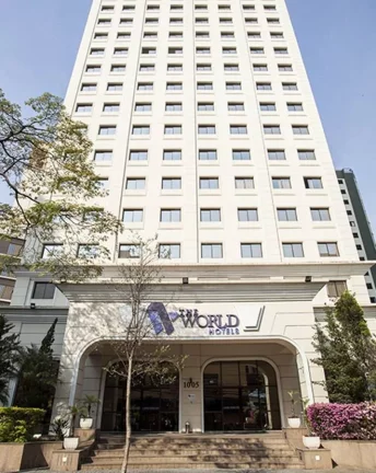 Imagem Flat disponível para venda no The World Hotels na Vila Olímpia, com 30m², 1 dormitório e 1 vaga