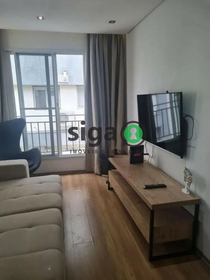 Imagem apto à Venda na Vila Madalena, com ², 1 quarto e 1 vaga, SEMI MOBILIADO