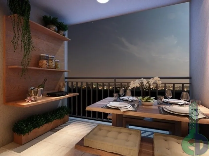 Imagem Conheça o Apartamento à Venda no Centro de São Bernardo do Campo-SP: 2 Quartos, 1 Suíte, 2 Banheiros, 1 Vaga, 71m² - Condomínio Auguri Residence