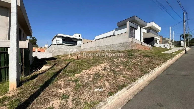 Imagem Excelente terreno à venda no Condomínio Tabapuã, em Valinhos. Condomínio localizado próximo ao ...